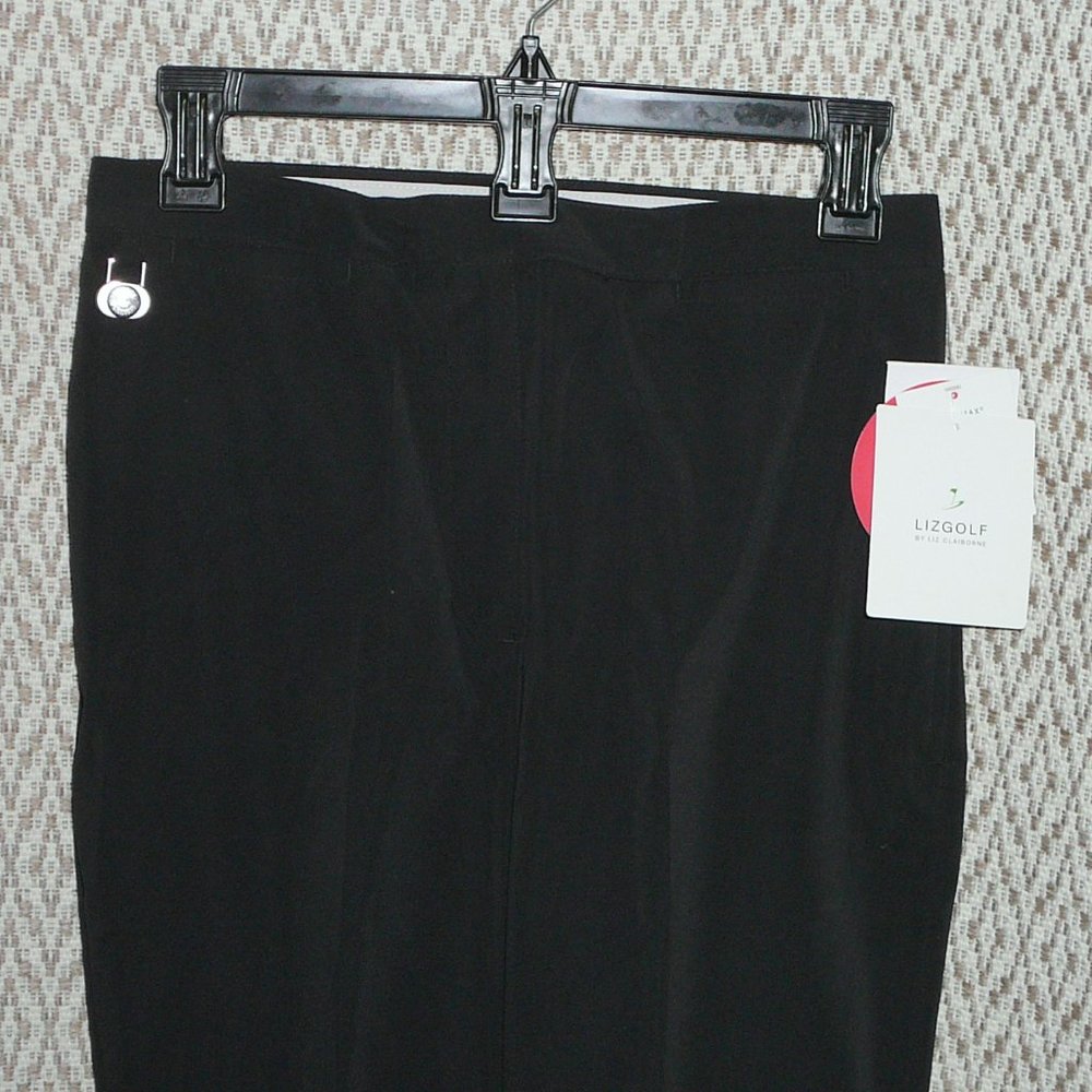 NWT Liz Golf Claiborne Cool Max Wrinkle Free Capri Cropped Pants Size 6